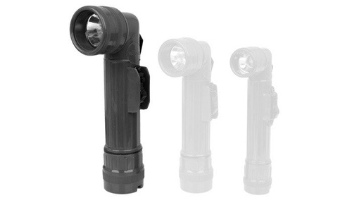 Mil-Tec - Angle Flashlight R20 - Black - LED - 15143202