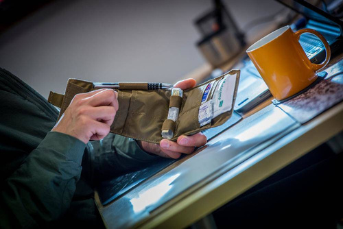 Helikon - Pocket Med Insert® - Cordura® - Adaptive Green - MO-M04-CD-12