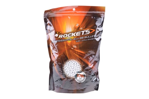 Rockets - Professional ASG BBS - 0.30 g - 1 kg - White - ROC-16-001303