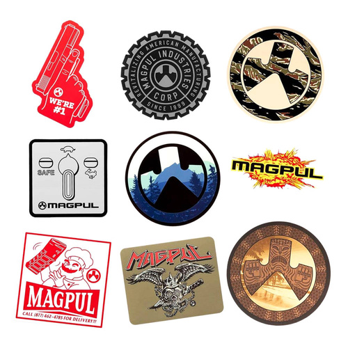 Magpul - Magpul® Sticker Pack - 9 pieces - MAG960