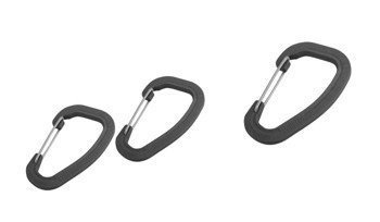 Wildo - Accessory Carabiner Set - 3 pcs - Black - 89611