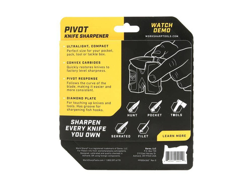 Work Sharp - Pivot knife sharpener - Black - 009-021