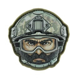 M-Tac - Emoji Patch №6 Beard - PVC 3D - Camo - 51353506