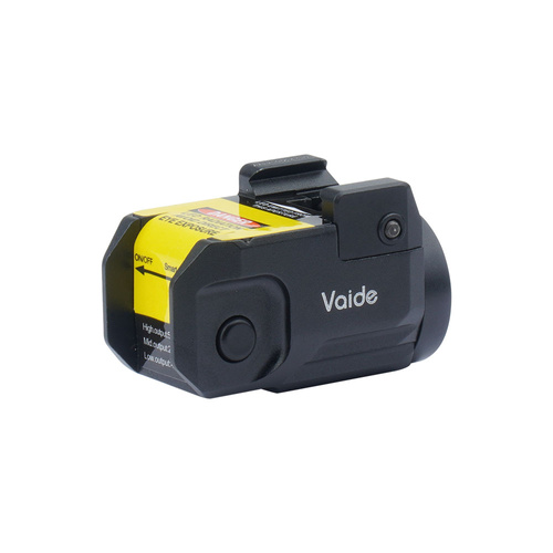 Vaide - Weapon LED Light Scrapper Subcompact Pistol - 500 lumens - Black - VAPL-01