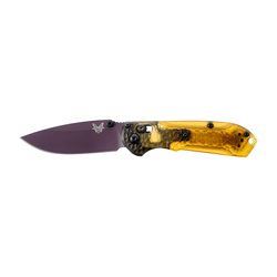 Benchmade - Folding Knife 565PL-2501 Mini Freek - CPM M4 - Yellow - 565PL-2501