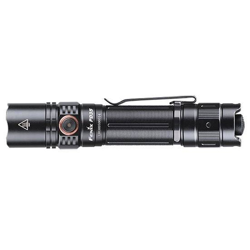 Fenix - Tactical LED Flashlight Rechargeable - 1700 Lumens - 2600 mAh - Black - PD35 V3.0