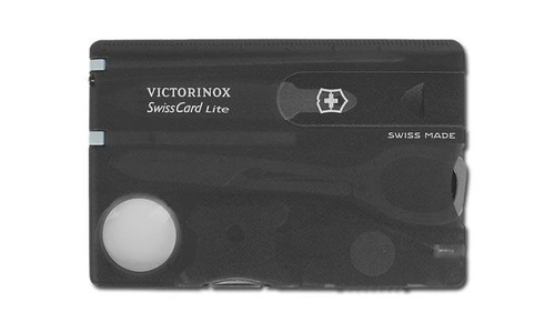 Victorinox - Swiss Card - Lite - Transparent Black - 0.7333.T3