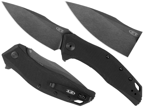 Zero Tolerance - Folding Knife ZT 0357BW - CPM 20CV - Black - 0357BW
