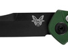 Benchmade - Auto Osborne Automatic Knife - Black/Green - 9400BK