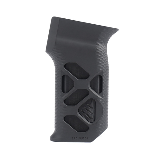Kruk - Pistol Grip for AK Family Carbines - Aluminum - Armor Black - CRC 9U081