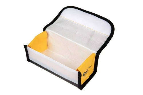 Electro River - Li-Po Box Battery Protection Bag - Black / Yellow - ELR-06-024600