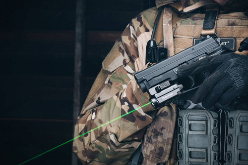 Olight - Weapon Light with Laser Sight BALDR S - 800 lumens - Black