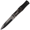 Mikov - Automatic spring knife Predator Buffalo Horn - 241-NR-1/KP
