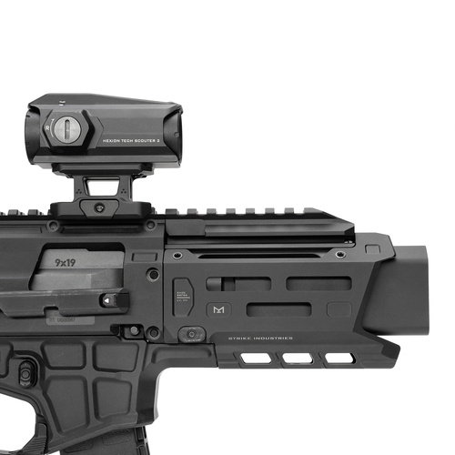 Strike Industries - Handguard Strike for CZ Scorpion 3+ Micro - M-LOK - Black - SI-CEVO-3PLUS-MHG-BK