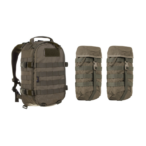 WISPORT - Sparrow 16 backpack with two side pockets - 16 + 10 l - RAL 7013.