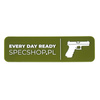 SpecShop.pl - Tactical Patch with Velcro - Rectangular - Green - 24x80 mm