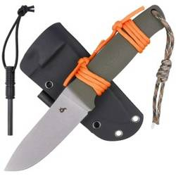 Black Fox - Knife Vesuvius D2 - G10 - OD Green - BF-710 D2 OD