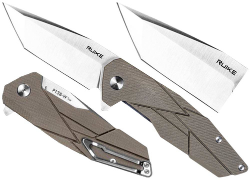 Ruike - Folding Knife - Sand - P138-W