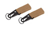 101 Inc. - MOLLE snap hook with keyring - 2 pcs - Coyote - JF003