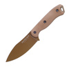 Ka-Bar - Survival Knife Becker Nessmuk - 1095 Cro-Van - Desert Tan - BK19