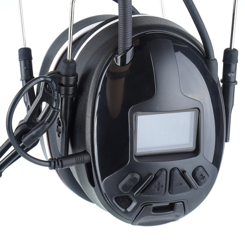 Earmor - Active Hearing Protectors C52 - NRR 28 dB - Bluetooth 5.3 - FM Tuner - Black - C52-BK