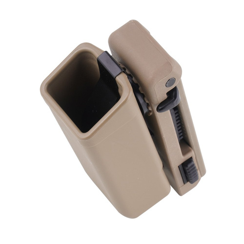 ESP - Plastic Holder for Double Stack 9mm Magazine - UBC-02 Mount - Khaki - MH-14