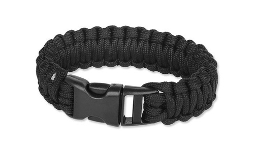 BCB - Paracord Bracelet - Black - CM073OB