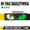 M-Tac - Tiger Eyes Laser Cut Patches - Pair - Ranger Green - 51140023