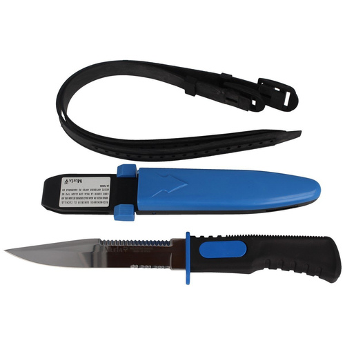 Muela - Diver Knife Black-Blue 140mm - SUB-14.3