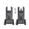 Strike Industries - Strike Polymer Backup Sights - Foldable - Picatinny - Black - SI-SPBUS