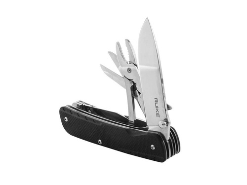 Ruike - Multifunctional Pocket Knife LD41-B - 18 Tools - Black - 340-017