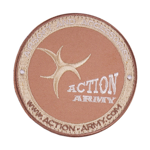 Action Army - Patch - Brown