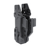 DOUBLETAP GEAR - Kydex IWB Symbiont Internal Holster - Glock 17 - Black