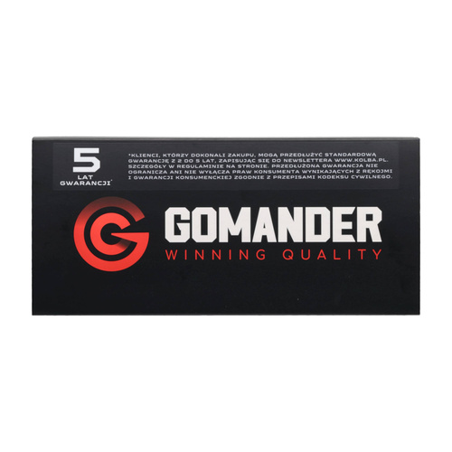 Gomander - Helix Flame Compensator - 5.56 mm - 1/2x28 UNEF-5 - Black - TB0.9613
