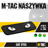 M-Tac - 3D PVC Cat Eyes Patch - Black / Fluo - 51114002