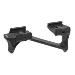 UTG - Ultra Slim Picatinny Angled Front Grip - Black - MT-AFGP01