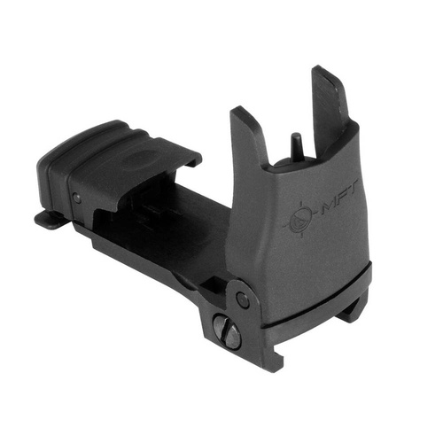MFT - Back Up Polymer Flip Up Front Sight - Black - BUPSWF-BL