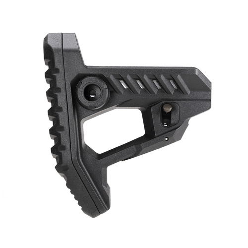 Strike Industries - Strike Polymer Pit Stock Lightweight Minimalist Buttstock - Black - SI-STRIKE-POLY-PIT-BK