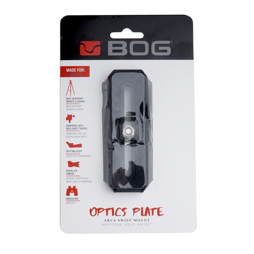 BOG - Mounting plate for Deathgrip Infinite and Sherpa Tripods Optics Plate - Arca Swiss - 1204206