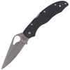 Spyderco - Folding Knife Byrd Harrier 2 - EDC - Plain Edge - G-10 - Black - BY01GP2