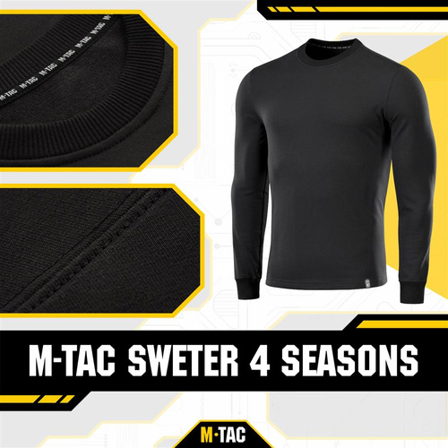 M-Tac - 4 Seasons Military Sweater - Black - 20044002