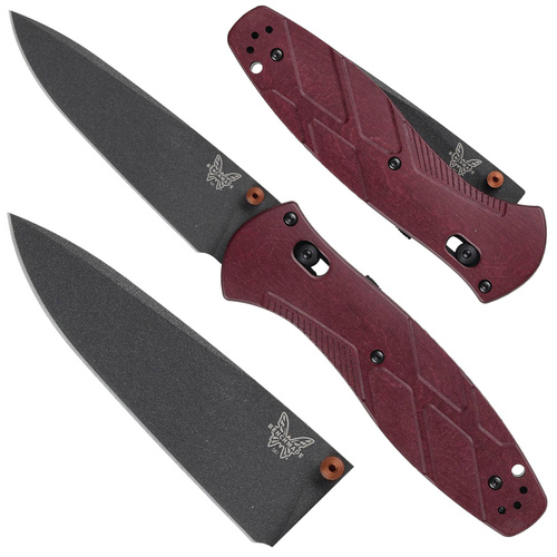 Benchmade - 581BK-04 Barrage Folding Knife - CPM S30V - Black/Red - 581BK-04