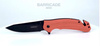 Kershaw - Barricade 8650 Rescue Knife - 8Cr13MoV - Orange - 8650