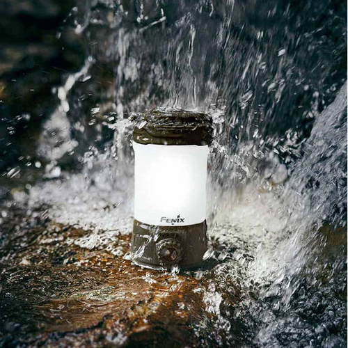 Fenix - Camping Flashlight CL26R Pro LED - 650 Lumens - 21700 - White marble - CL26R Pro white marb