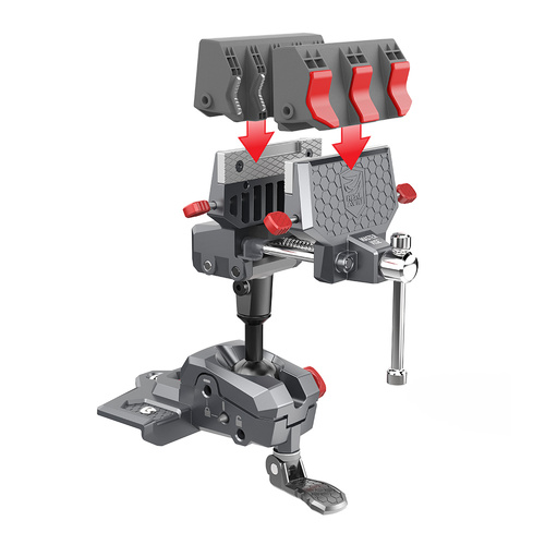 Real Avid - Replacement Smart-Jaws Tube-Fit for Master Gun Vise - AVSFJPF