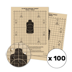Rite in the Rain - 25 Meter Zeroing Target - 100 pcs - 9125