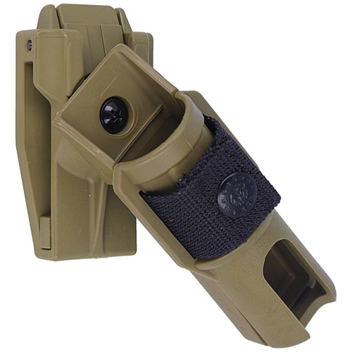 ESP - Telescopic Baton Holder with UBC-05 Clip - For 16", 18", 21" Batons - Khaki - BH-54 KH