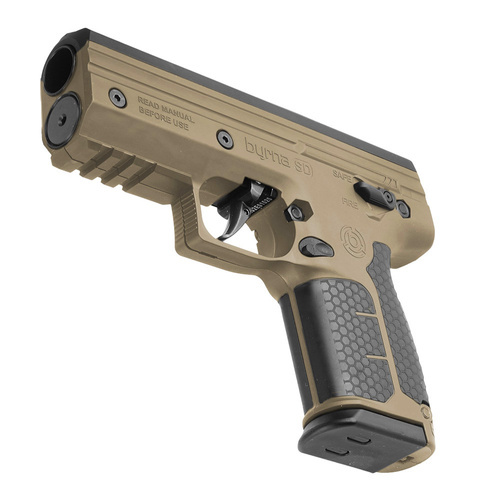 Byrna - Rubber and Pepper Bullet RAM Pistol Byrna SD - .68 - CO₂ - Tan - SK68300-TAN