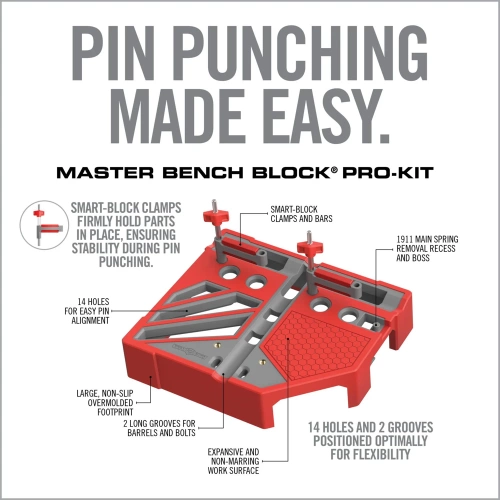 Real Avid - Gunsmithing Tool Kit Master Bench Block Pro Kit - AVMBBPKIT