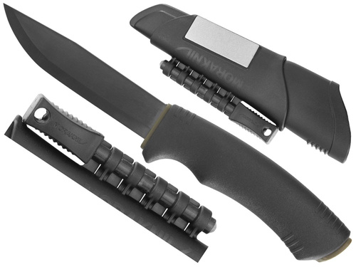 Morakniv - Bushcraft Survival - Carbon Steel - Black - 11742